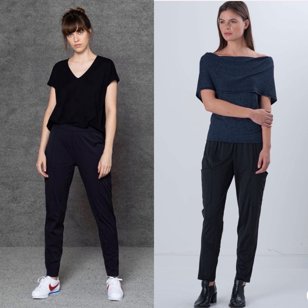 Ruti Kim Straight Leg Cargo Pants Relaxed Comfort